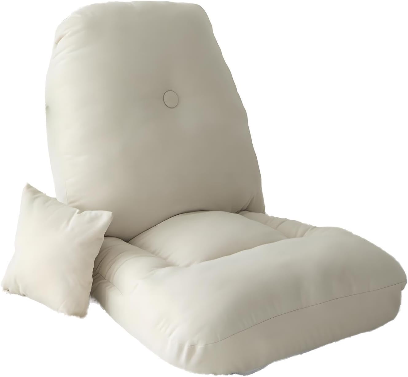 ソファベッド 座椅子 リクライニング 折りたたみ式 一人掛け 怠惰なソファ 腰部5段階調節可 カバー取り..