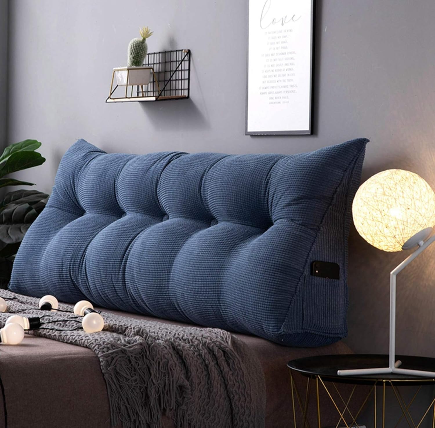 背もたれ クッション 枕 レストクッション ロング 腰枕 ソファークッション 大きい 腰当てクッション 1..