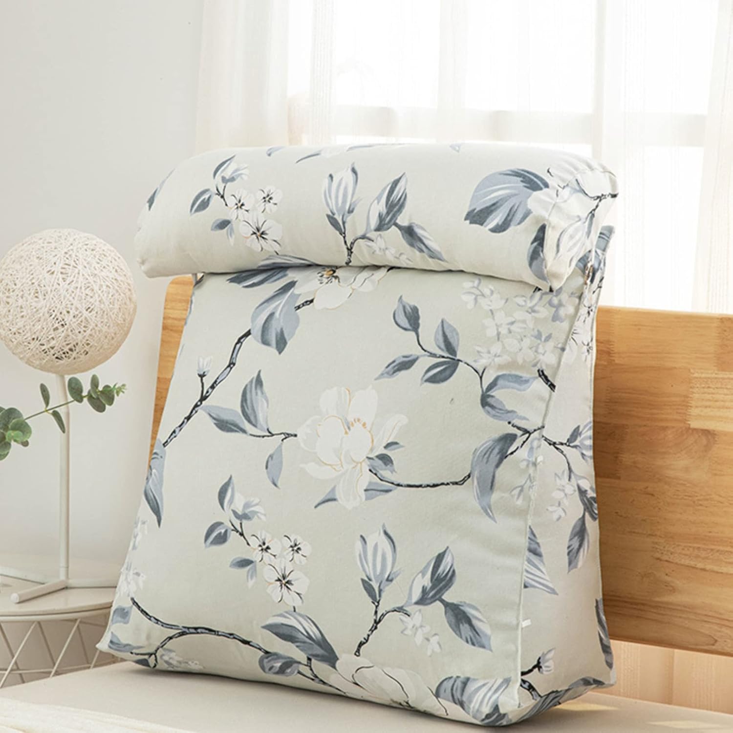 背もたれ クッション タイプ12 45cmC ベッド 花柄 寝ながら 読書 背もたれクッション 座椅子 うつ伏せ ..