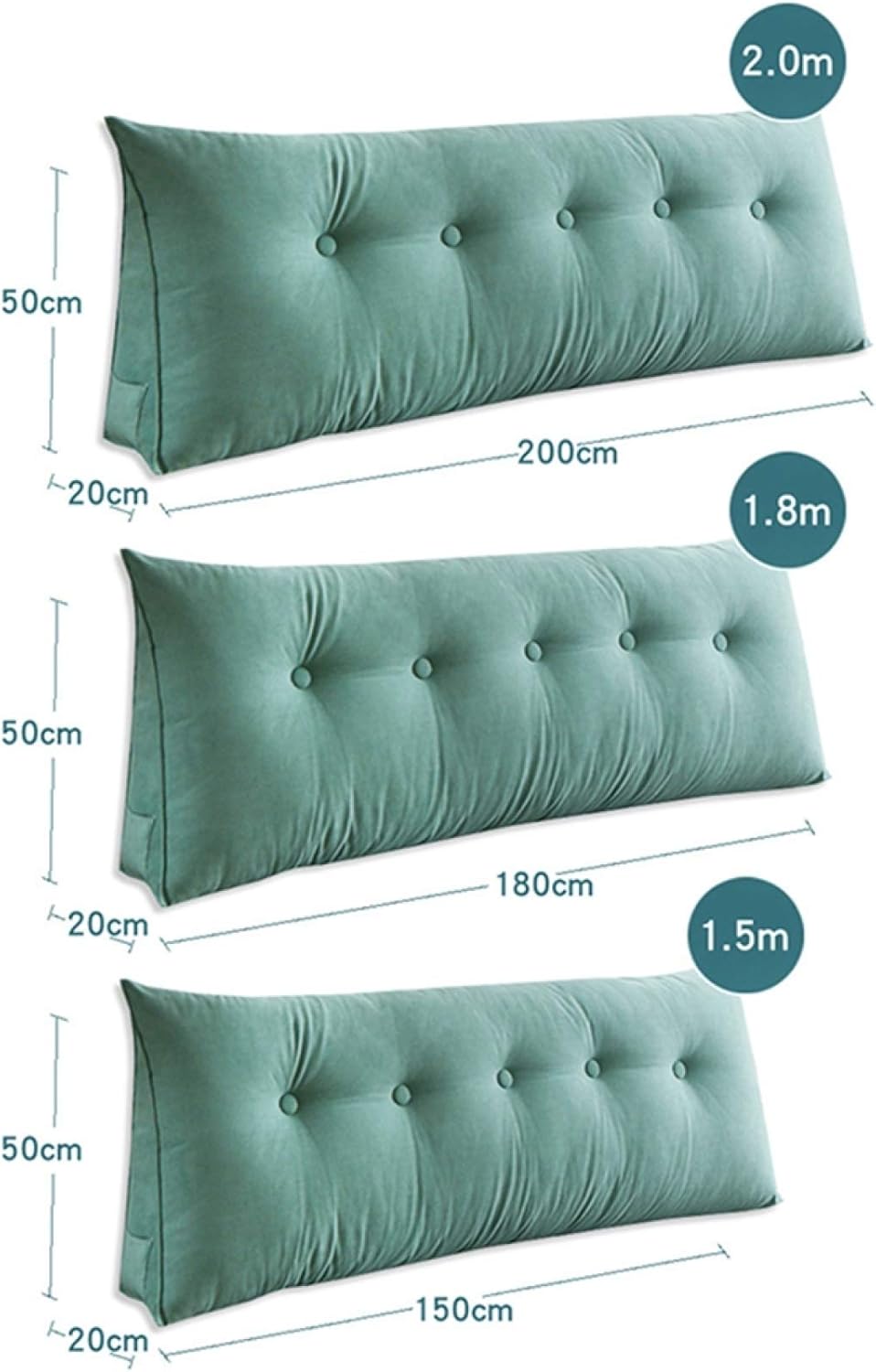 枕 まくら カラー02 150*50*20cm クッション 三角枕 背もたれ ヘッドボード 腰枕 三角形まくら バックレスト 三角形 ベッドサイド ヘッドボード ソフトケース 腰部クッション ベッド