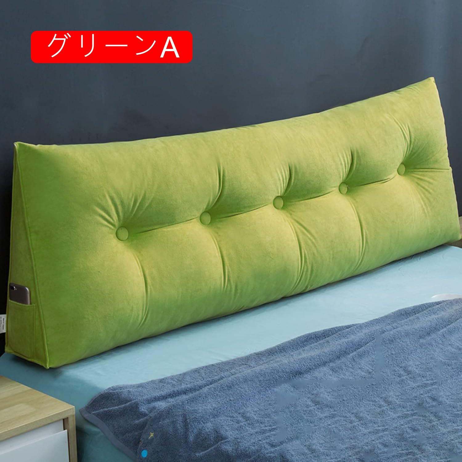 ボディ ポジショナー ピロー ウェッジ 読書 60*50*20cm ベッド レスト グレーB ス ロー ピロー ボルスター ヘッドボード バックサポート 腰椎クッション デイベッド用 取り外し可能な [3]