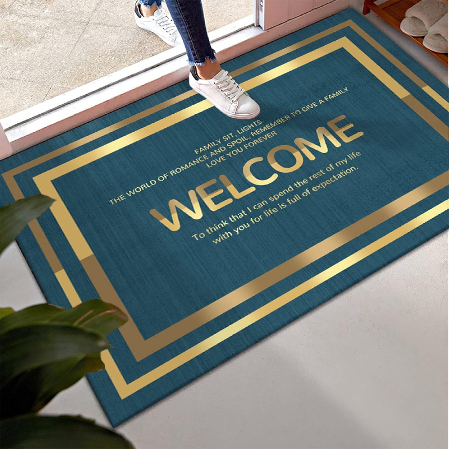 إޥå WELCOME MAT       Ƚ ۿ® ߤ ɥ ɥ 80x120cm  ⳰ ...