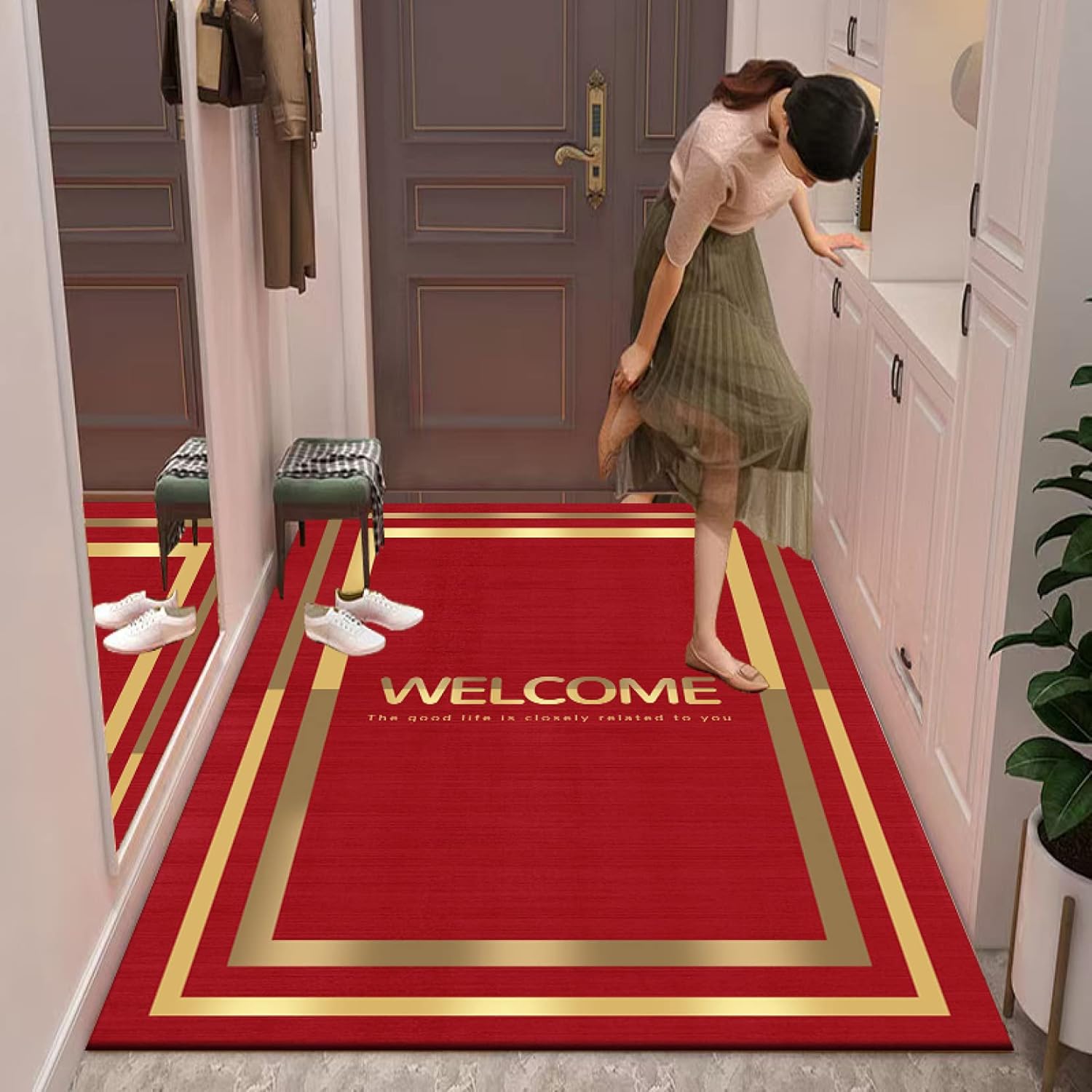 إޥå WELCOME 90*120cm MAT      Ƚ ۿ® ߤ ɥ ɥ  ⳰ ȥ...