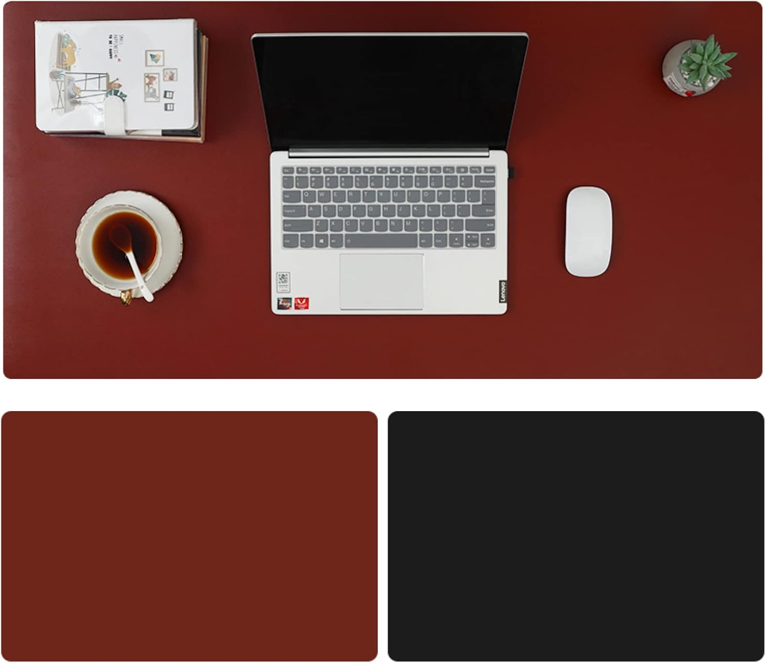 デスクマット 拭ける 大型 テーブルマット マウス対応 パソコンマット PUレザー 両面使える 両面両色 おしゃれ 汚れ防止 キズ防止 保護カバー カラー 防水デスクパッド 学習机 事務机 80*50