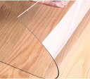 製 カラー2mm テーブルマット テーブルクロス 透明 家庭用 90*160cm 業務用 防油 撥水加工 汚れ防止 デスクマット 光沢 透明ビニールシート 家テ...