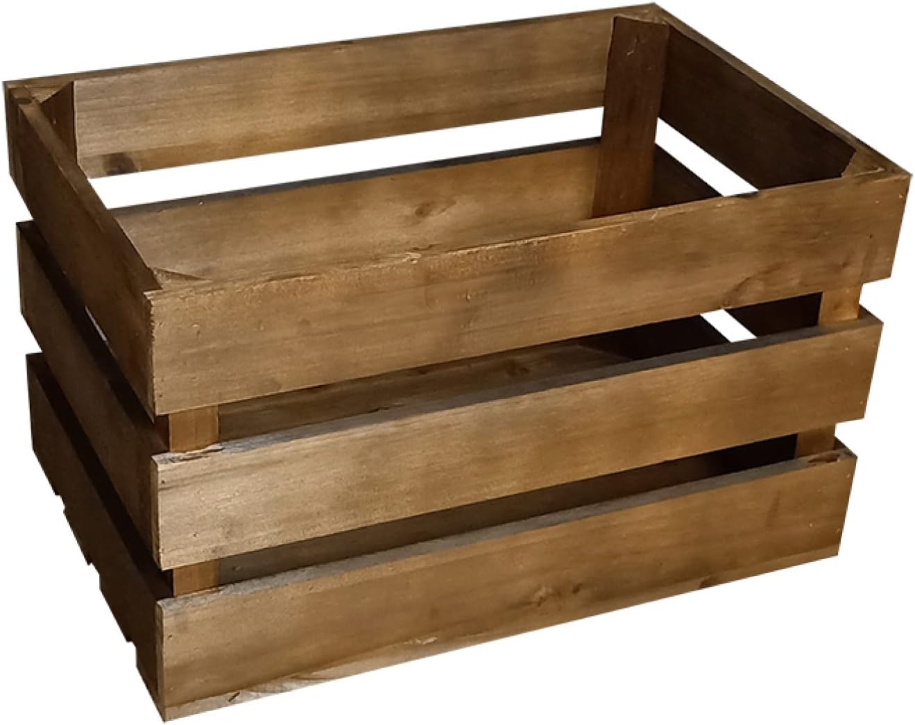 カラーボックス 収納ボックス 木目調 ヴィンテージ 木製ボックス キューブボックス スタイル2 木箱 ワインボックス 収納ボックス ワイン木箱 34*23*21cm おしゃれ 雑貨収納 書類収納 おも