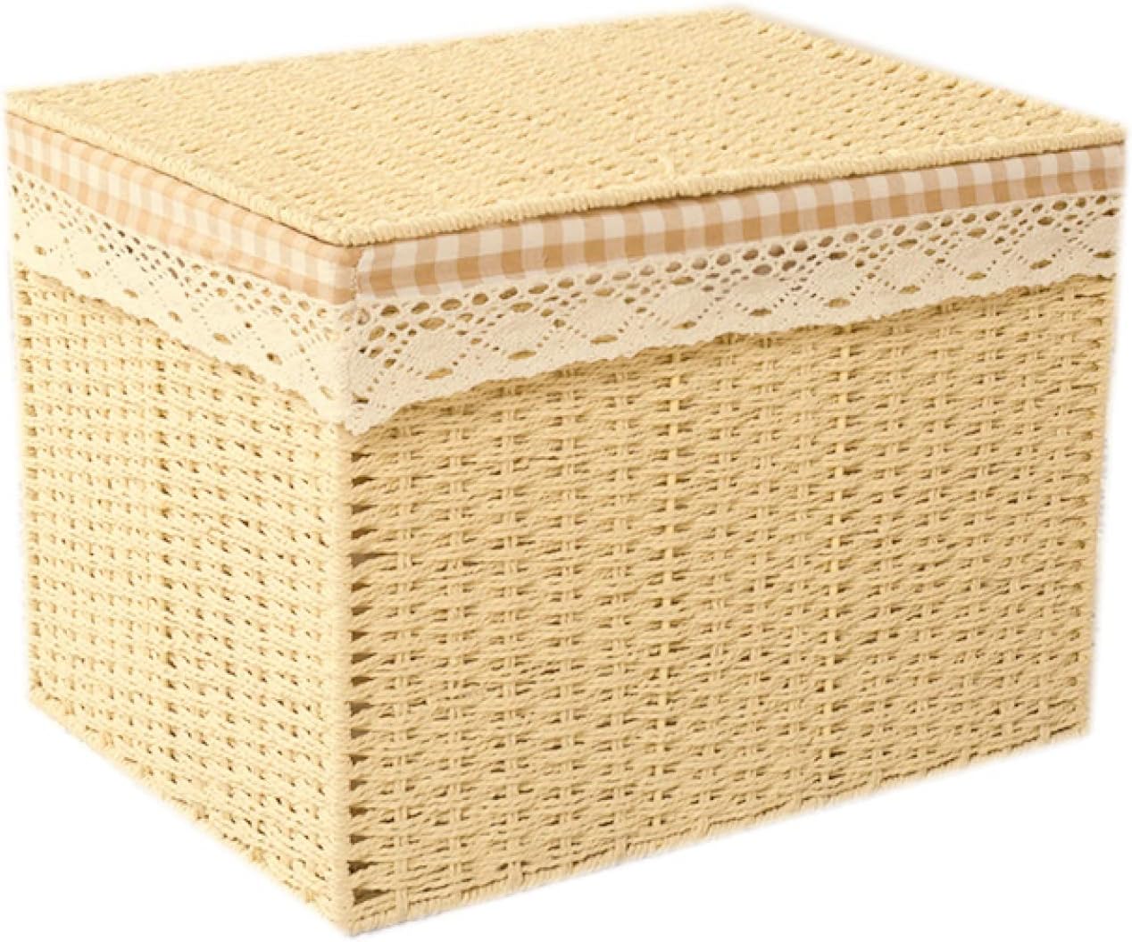 収納ボックス 収納バスケット 41*30*28cm 収納ケース 小物収納 卓上収納 化粧品の保管 積み重ね スタッキング スタイル3 インナーボックス 玄関 寝室 洗面所 クローゼット 棚上収納 自然