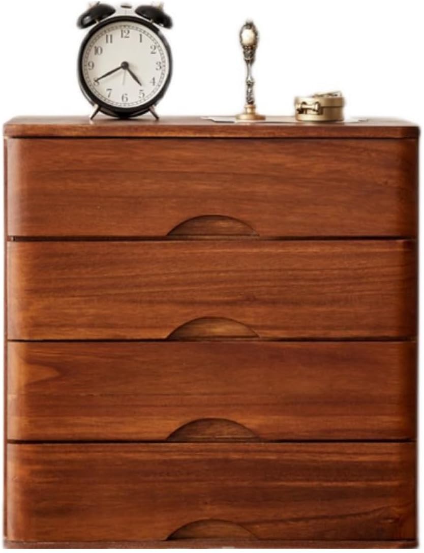 楽天大森麗萱引き出し 卓上収納ボックス 木製 スタイル2 40*28*31cm 玄関収納 机上収納 おしゃれ ナチュラル アクセサリーケース 小物収納 化粧品整理 収納ケース 卓上収納 事務用 デスク 机上 オフ