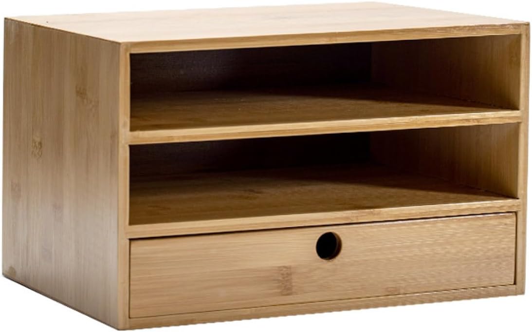 引き出し 卓上チェスト 収納ボックス レターケース ナチュラル おしゃれ 収納チェスト 玄関 竹製 小物 雑貨収納 デスクトップ収納 分類収納 使いやすい C35*25*22cm 自由に組み合わせ 収