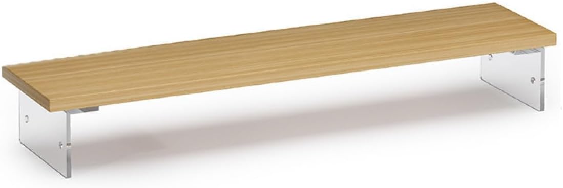 モニタースタンド モニター台 木製 モニター台 机上台 モニタースタンド キーボード収納 木目 ウォール..