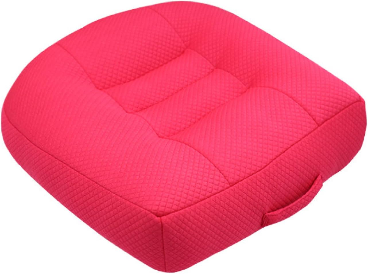 座布団 クッション 座蒲団 大きめ ごろ寝マット 学童クッション 座ぶとん 座り心地いい シートクッション おしゃれ 厚手 かわいい たたみ ウォッシャブル お昼寝クッション レッド 型崩れしない お