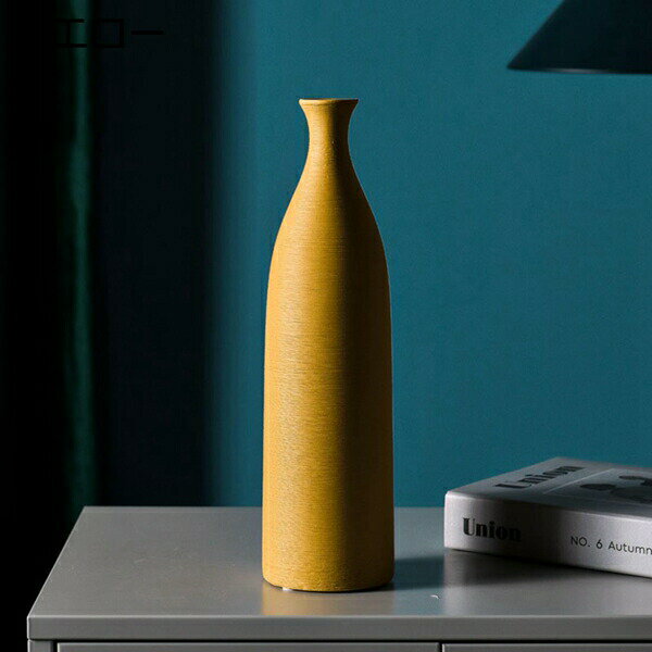 花瓶　くすみカラー　サティーナ加工　北欧風　陶磁器　セラミック　陶芸　花立て　華瓶　花器　花入れ　花生け　客間　リビングルーム　茶室　テーブル　置物　飾り物　シンプルモダン　ミニマリズム　おしゃれ