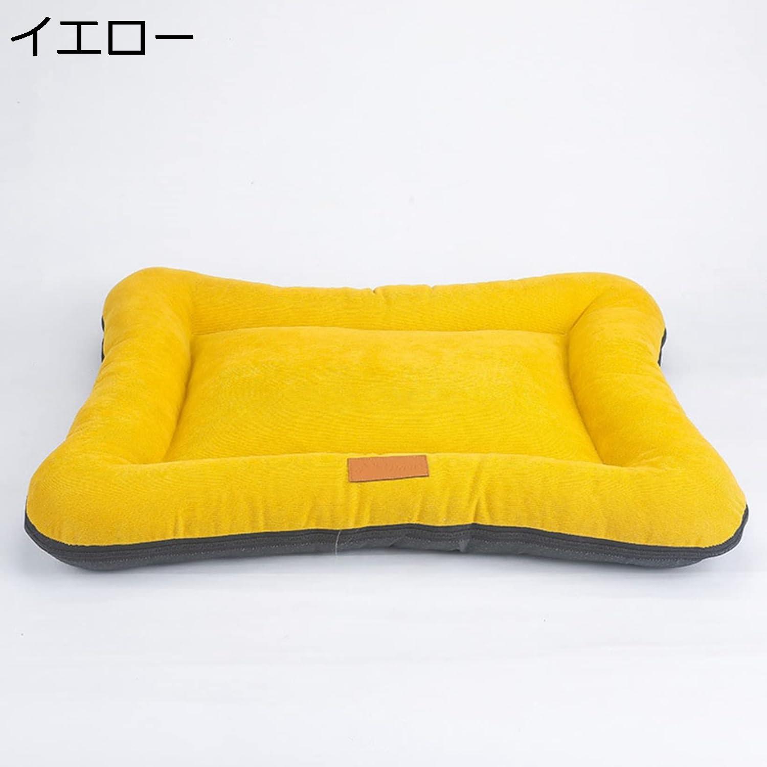 【全店通用25％OFFクーポン】ペットベッド ペットベッドマット スクエア グレー 55×45×7CM 猫 子犬 小型犬 中型犬 大型犬 洗える かわいい もこもこ 滑り止め 暖かい 丈夫 耐噛み 猫ベッド 犬ベッド ぐっす