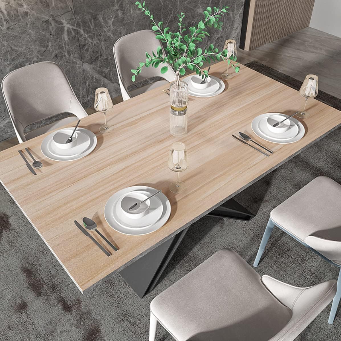 テーブルクロス 撥水 ビニール 長方形 正方形 北欧 テーブルカバー 撥水 防水 防油 耐熱 テーブルマット ins風 木目 厚手 滑り止め テーブル掛け 汚れ防止 おしゃれ 様式 多機能 2～6人掛