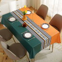 テーブルクロス ビニール 長方形 PVC製 テーブルくろす 撥水 おしゃれ 北欧 ミックスカラー テーブルカバー こぼれ防止 卓布 ホーム装飾 家庭用 業務用 ...