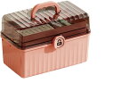 化粧品収納ボックス コスメ収納ボックス メイクボックス 化粧品ケース 3段式 折り畳み式 卓上収納 大容量 防塵 防水 整理簡単 洗面所収納 多機能 おしゃれ かわいい 救急箱 薬箱 薬収納 救急ボッ