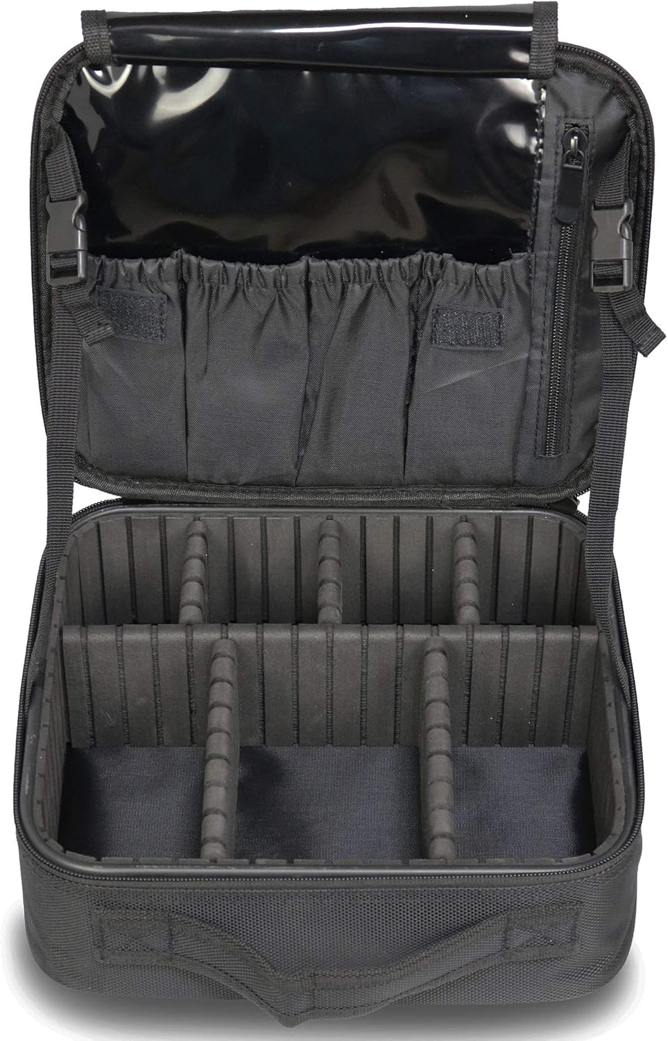 メイクボックス メイクポーチ 大容量 コスメボックス 化粧ポーチ コスメポーチ プロ用 収納ケース 持ち..