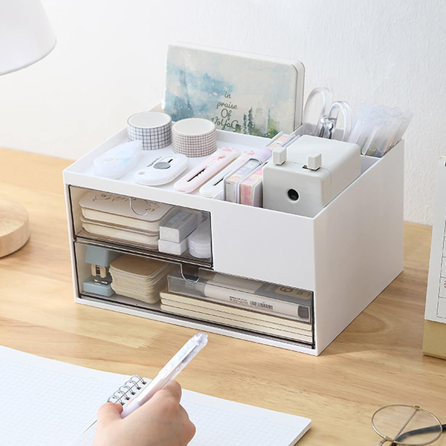 小物入れ 卓上収納ケース 組み合わせ自由 引き出し 収納 レターケース おしゃれ収納ボックス A5 化粧品..