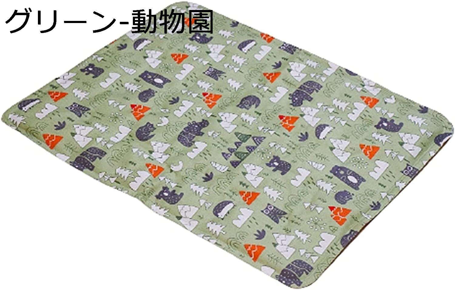 「25％OFFクーポン付き」ペット用品　ペットベッド　猫/犬　小型犬　中型犬　犬ベッド　耐久性　夏　犬クッション　猫犬用マット　寝床　防水　快適　ひんやり　涼しい　動物柄