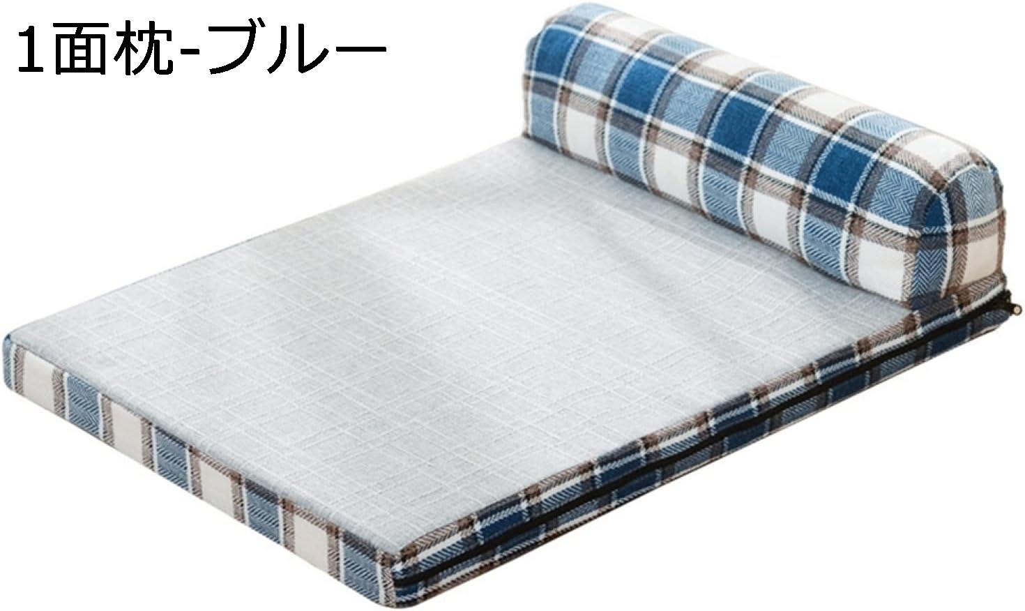 　　　 ◆◇◆人気の秘密◆◇◆ 【サイズ】S：40*60cm(身長50cm以内)；M：60*80cm(身長70cm以内)；L：75*100cm(身長90cm以内)XL：90*120cm(身長110cm以内) 【1/2/3面枕付きで快適な居心地】ペットが快適に睡眠の姿により設計したベッドで、ふわふわな触感を楽しめ、あご乗せやすくゆったり過ごせます。さらに半包囲で窮屈しない、仰向けも横向けも、どんな寝相でもぐっすり眠れます。低めな入り口設計で、高齢犬も楽々に出入りができます。 【丈夫なペットベッド】丈夫な縫い目、高品質な生地、適当な大きさにこだわり、長時間使用に目指して仕上げたベッドです。多くの車内サイズに適用、ペットと旅行や引っ越しの際に役を立ちます。 【優れた素材】優れた生地を採用し、寝心地が抜群です。毛にくっつきにくいので、抜け毛が多くても簡単に取れます。中には健康に優しいスポンジを充填して、愛犬や愛猫が寝るときの圧力を分散して、体の重量をしっかり支えます。 【滑り止め】ベッドのボトムには何百個の点状のシリコンが付いていて、優れた滑り止め機能を持っています。ご愛犬や愛猫は安心して使いいただけます。 　　　◆◇◆注意事項◆◇◆ご覧のモニターの環境、撮影環境により実物と色味が異なって見える場合がございます。湿った状態で他のものと擦り合わせると色が移る恐れがあります。濃色品の洗濯時は、白色、淡色と分けて洗ってください。説明 商品紹介 ペットの快適な寝る場所として、高品質睡眠を目指す作ったペットベッド。 ワンちゃん、ネコちゃんにおすすめの通年利用タイプのペットベッド。暖かくて保温性が良いので、冬用はもちろん、夏には通気性がよく蒸し暑くない。 ご注意： ご購入の際は、商品サイズと設置場所をご確認の上ご注文ください。 多少圧縮された状態で発送致しますので、開封後に形を整えてから使ってください。 商品写真はできる限り実物の色に近づけるよう加工しておりますが、お客様のお使いのモニター設定、お部屋の照明等により実際の商品と色味が異なる場合がございます。予めご了承ください。 2〜3cmの誤差が生じる場合がございます。
