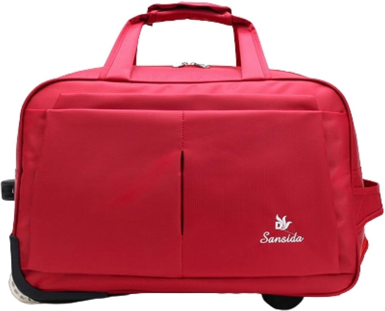 ボストンキャリー 2way キャスターバッグ 45L キャリーバッグ 折りたたみ 大容量 2輪 撥水加工 トロリ..