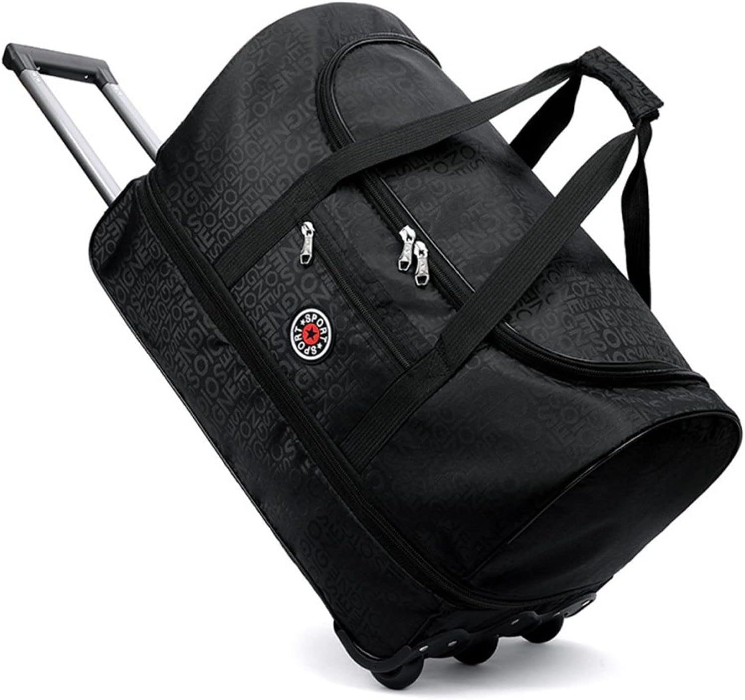 ボストンキャリー 2way キャスターバッグ 60L キャリーバッグ 折りたたみ 大容量 3輪 撥水加工 トロリ..
