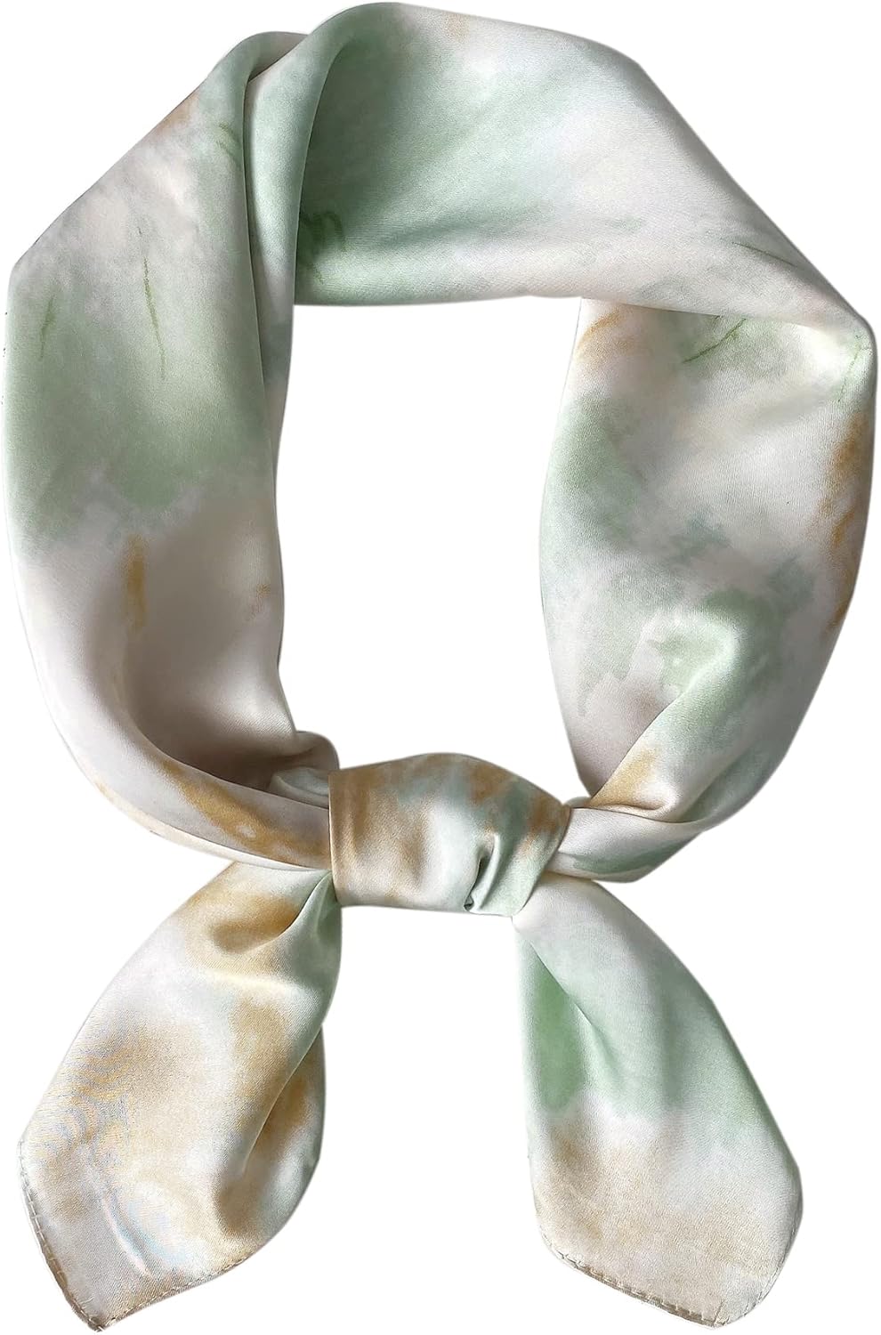 スカーフ レディース 70×70cm シルク風 ネッカチーフ バンダナ カジュアル 正方形 多機能 バッグ飾り 髪飾り 春夏 海辺 旅行 通勤 オフィス