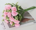 造花 花束 カーネーション 母の日ギフト 手持ち花束 シルクの花束 枯れないフラワー シルク造花 パーティー 写真撮影 誕生日プレゼント 退職ギフト 敬老の日 ...