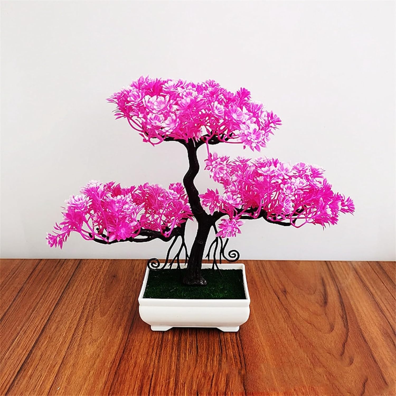 観葉植物卓上鉢植え椿の花人工観葉植...