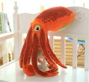 タコ 蛸 ぬいぐるみ リアル 可愛い 抱き枕 60cm クッション かわいい 縫い包み プレゼント ギフト 贈り物 誕生日 店飾り イベント(3)