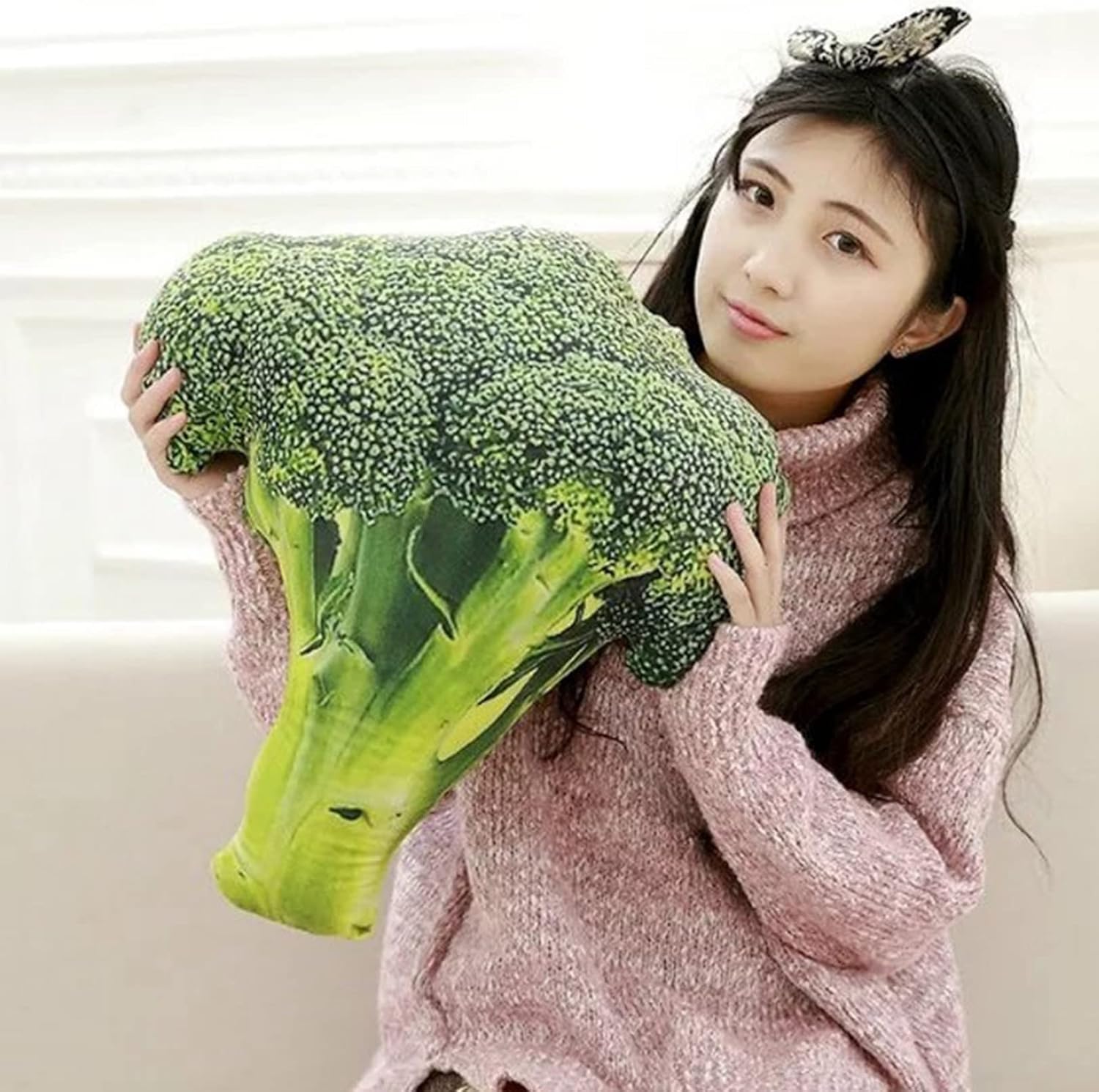 【今日限定、超買得30％OFFクーポン、2度チャンス無し】ブロッコリー リアル果物 ぬいぐるみ 野菜 クッション 抱き枕 45cm 食店飾り おもしろ雑貨 創造的 縫いぐるみ 誕生日 ギフト プレゼント クリスマス 誕生日 贈り物 2