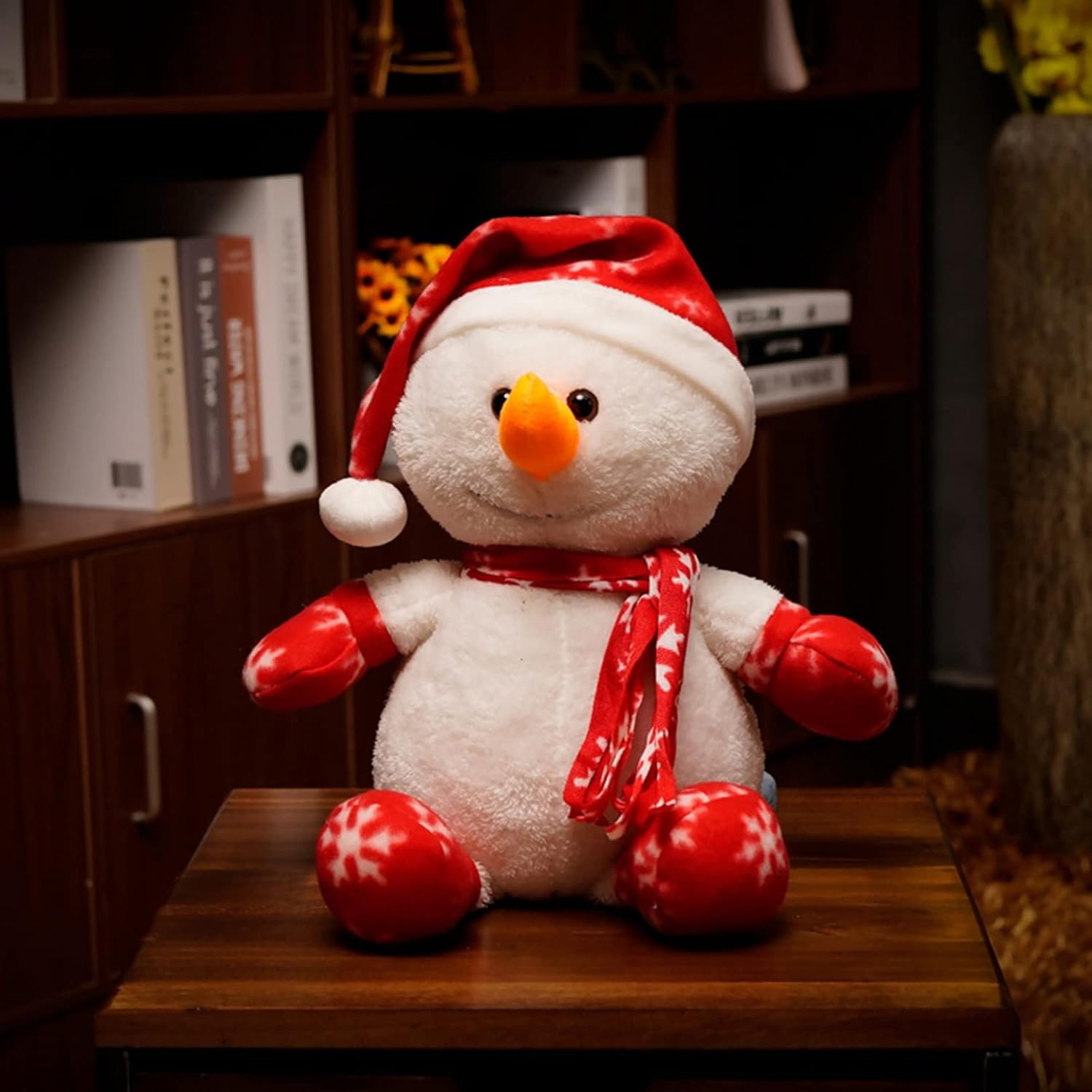 ぬいぐるみ 雪だるま 可愛い 45cm 雪だるま縫い包み 人形 クッション クリスマス装飾用 クリスマスプレゼント 贈り物 誕生日 プレゼント ギフト 置物 店飾り(3.0)