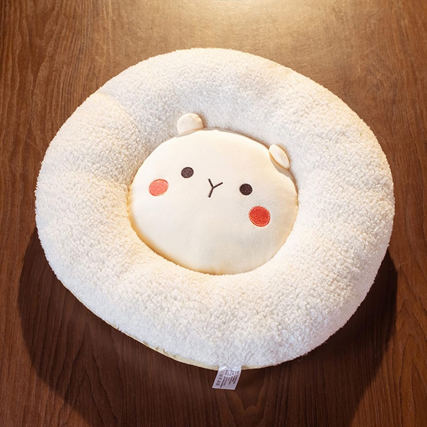 Bear - 【25％OFFクーポン】抱き枕　鶏　クマ　ぬいぐるみ　かわいい　笑顔　かわいい　もちもち　肌触り良い　癒し系　おもしろ　ウエディング　子供部屋　店飾り　お祝い　縫い包み　座布団　多機能抱き枕　43cm