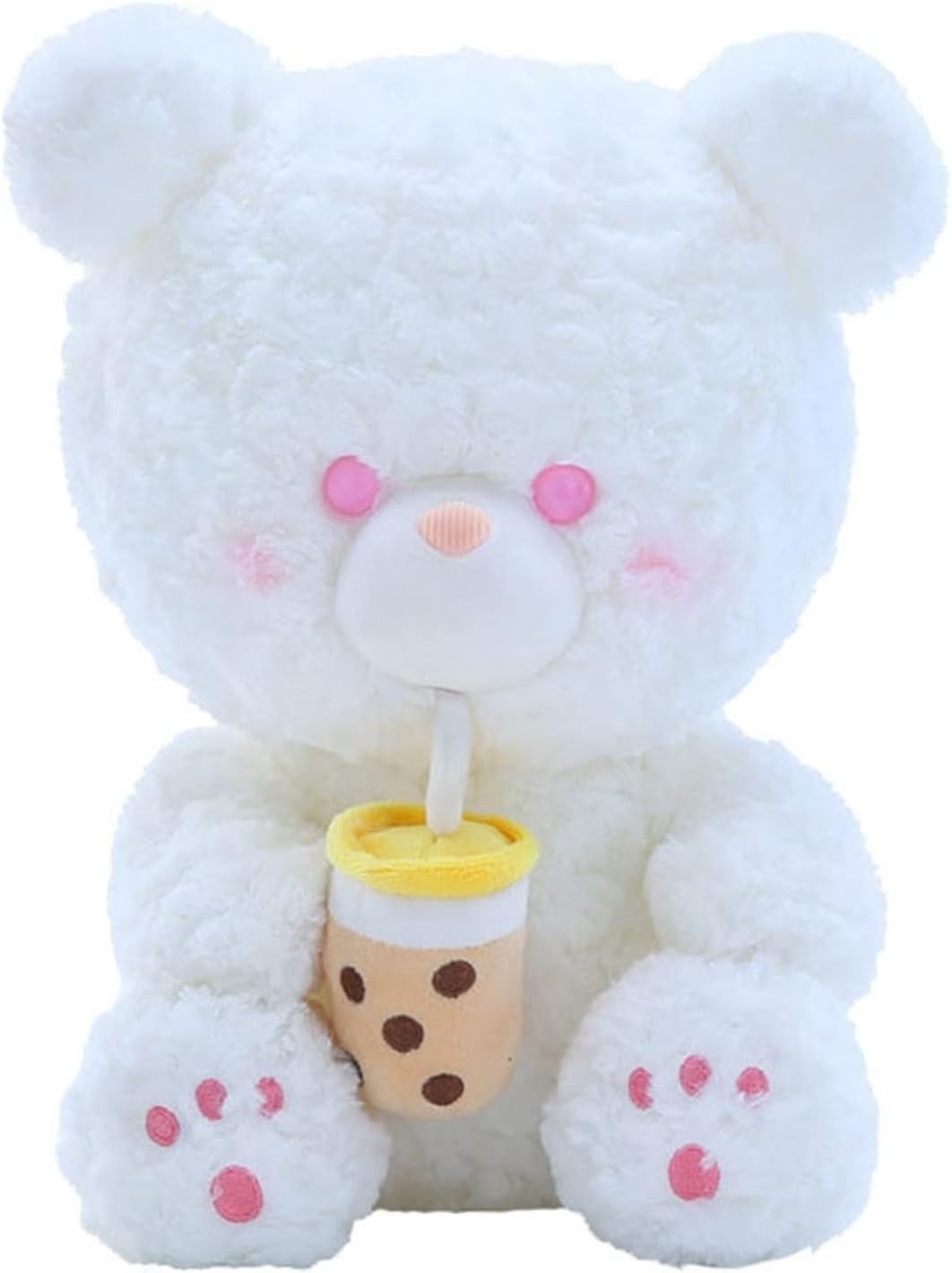 クマ　ぬいぐるみ　ふわふわ　かわいい　ミルクティークマ　彼女彼氏へ　子供へ　親友へ　小学生　記念日　お誕生日プレゼント　卒業祝い　入学祝い　結婚祝い　23cm　おもちゃ　女の子