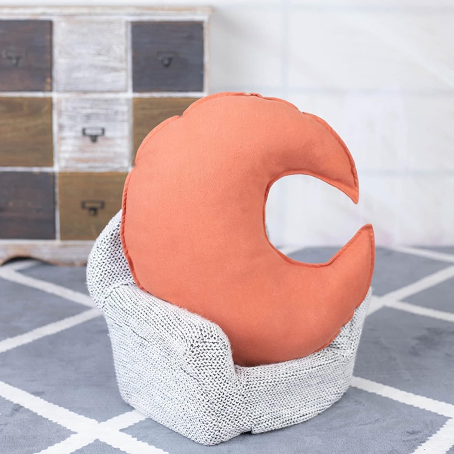 抱き枕　月　ぬいぐるみ　リビングルーム　ソファー　デコレーション　北欧　かわいい　柔らかい　肌触り良い　癒し系　38cm　52cm　インテリア　置物　店飾り　お祝い　記念日　お誕生日プレゼント