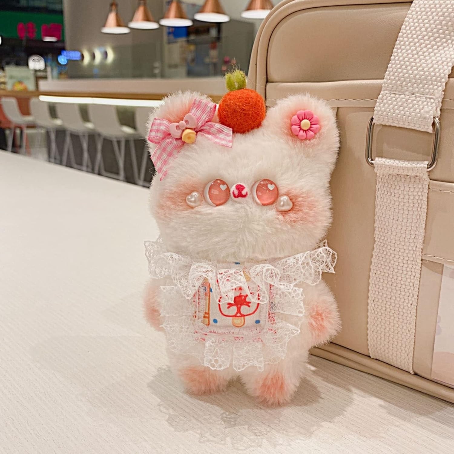 【全店通用25％OFFクーポン】クマぬいぐるみ　小さい　15cm　かわいい　もちもち　気持ちいい　癒し系　女性　女の子　小学生　お誕生日　出産祝い　贈り物　インテリア　置物　店飾り　お祝い　おもちゃ　ピンク　イエロー