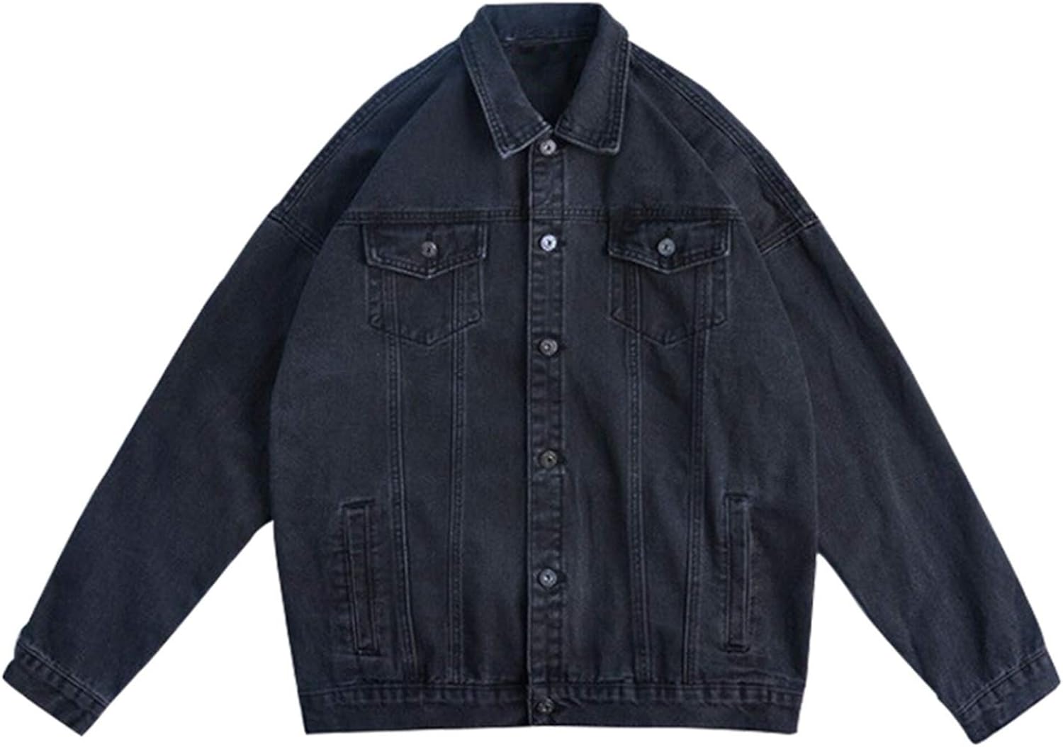 【25％OFFクーポン】メンズ デニムジャケット 春秋 S-3XL 大きいサイズ ストレッチ ゆったり ジャン ジージャン 防風 防寒 通勤 通学 ..