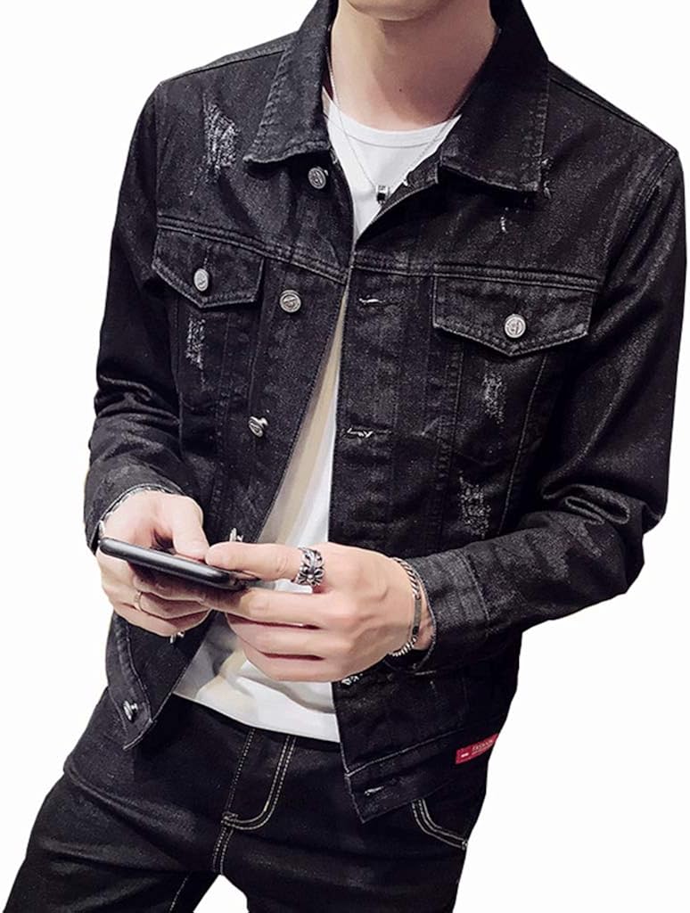 　　　 ◆◇◆売れている秘密◆◇◆ メイン素材：コットン　サイズ：M-5XL（目安サイズは画像までご参照してください) シンプルなつくりでも合わせるアイテム次第で爽やかにも、ワイルドにも、様々な表情を見せてくれます。 適度な厚みのあるしっかり綿生地で作られているので、通気性が良く、防風、防寒性に優れています。 ほのかにストレッチ性を持たせたデニム生地は、タイトに着たい方でも動きやすくご着用頂けます。 まっさらで美しいデニム生地はほんのりと艶やかで、カジュアル〜きれいめまで、幅広いスタイルにマッチしてくれます。 　　　◆◇◆注意事項◆◇◆ご覧のモニターの環境、撮影環境により実物と色味が異なって見える場合がございます。湿った状態で他のものと擦り合わせると色が移る恐れがあります。濃色品の洗濯時は、白色、淡色と分けて洗ってください。説明 見た目は普通のデニムコートだから、カチっとしたシャツでも、カジュアルなTシャツにも合わせやすいインナーを選ばない万能アウターです。デニム特有の重厚感はそのままに、さらっと羽織る事のできる春秋に最適なオンスと軽いウエイトというところもポイントです。大人のウィンテージ間を演出しつつも、シルエットがきれいめスタイルを演出するデニムジャケット。定番で着まわしたいからこそ拘った一枚です。漂白剤?タンブラー乾燥ご使用は避けてください。洗濯後はよく型を整えて干してください。サイズは平置き寸法です。表示サイズより多少の誤差(約1-3cm)が生じる場合がございます。この商品は天然染料を染めの、独特な風合いを求めたジーンズと同様のデニム素材を使用しております。洗濯の度に色落ちが生じ、他のものに色移りします。また染料の特性上、{製品をそのまま着用すると、製品と接触したものに色移りが生じますので十分ご注意ください。商品の色は、ご使用のモニターによって実際の色と異なる場合が御座いますのでご了承ください。商品発送までにご注文日から「約7〜14営業日」程のお時間を頂きます。商品には万全を期しておりますが、万が一不良品があった場合には、商品到着後3ヶ月以内にご連絡いただいたもののみお受けいたします。