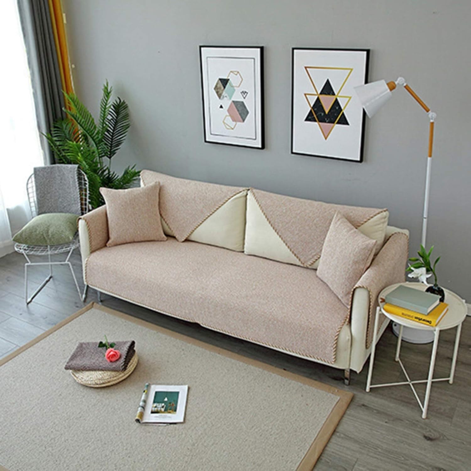 ソファカバー 1人掛け 肘あり 2人掛け 70*90 3人掛け 肘なし ソファーカバー 一人掛け 北欧 3人掛け 04..