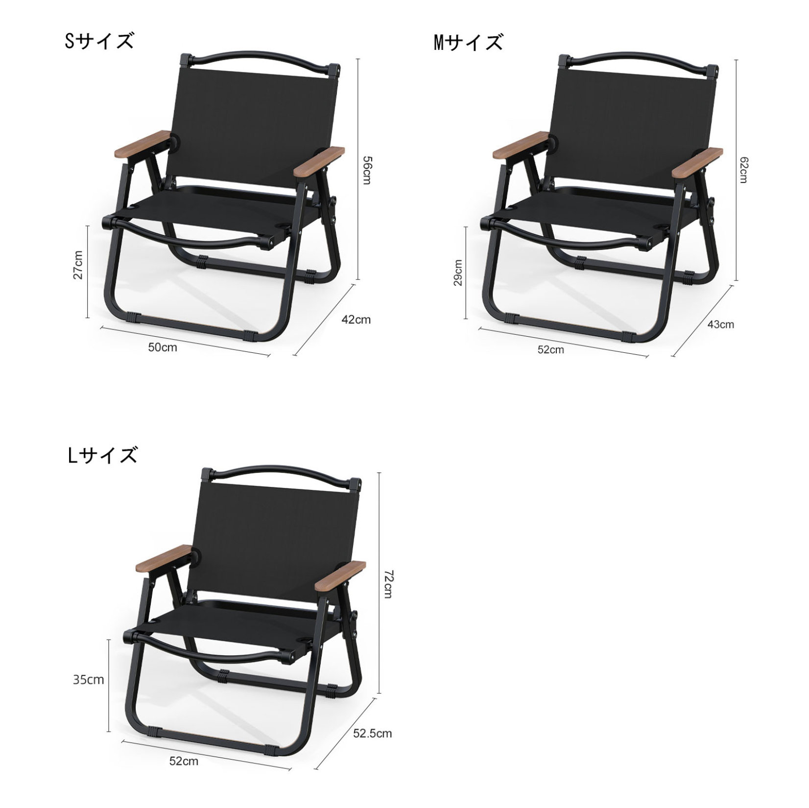 大森麗萱の【全店通用25％OFFクーポン】アウトドアチェア 折りたたみ フォールディングチェア 耐荷重190kg キャンプ椅子 ローチェア コンパクト イス 軽量 携帯便利 お釣り バーベキュー 収納バッグ付き｜アングル2