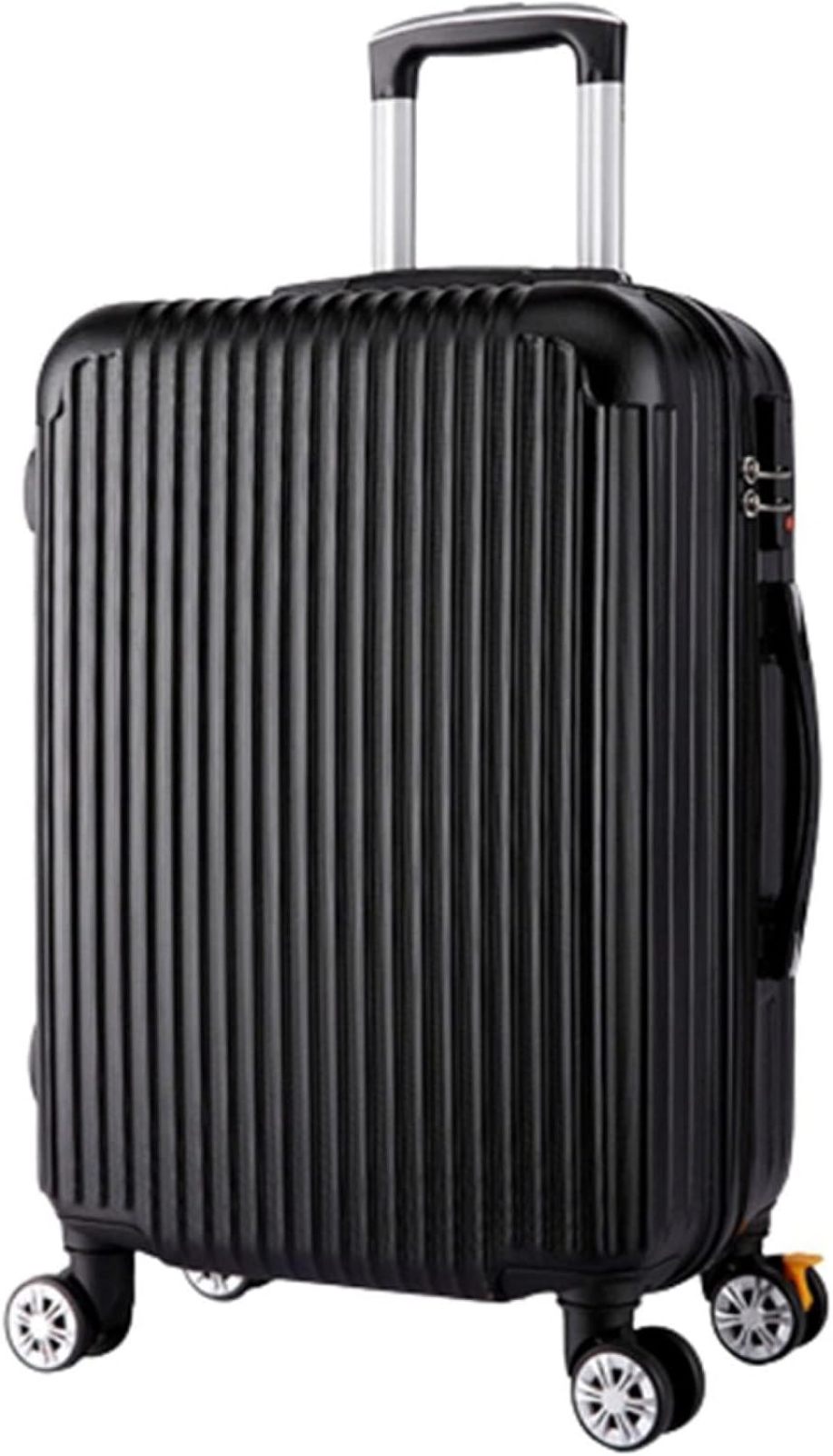 スーツケース キャリーケース 機内持ち込み 35L キャリーバッグ ファスナー式 超軽量 小型 耐衝撃 静音 ダブルキャスター 360度回転 旅行 ビジネス Sサイズ（1-3泊） ブラック 出張