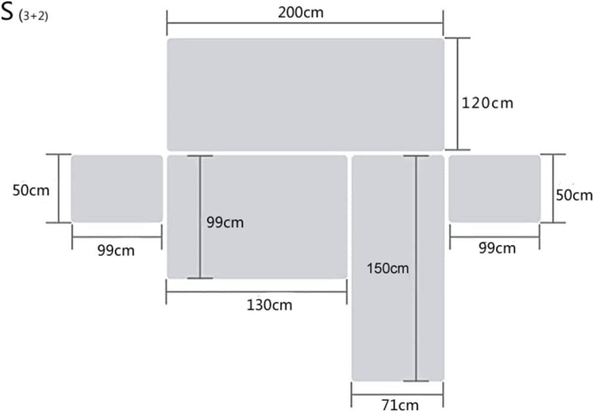 ソファーカバー 防水 ソファーシーツ コーナー カウチ 犬猫対策 撥水加工 肘付き L字 L型 カウチカバー コーナーソファーカバー 滑り止め 傷防止 爪とぎ防止 洗える ブラック マルチカバー ソフ [2]