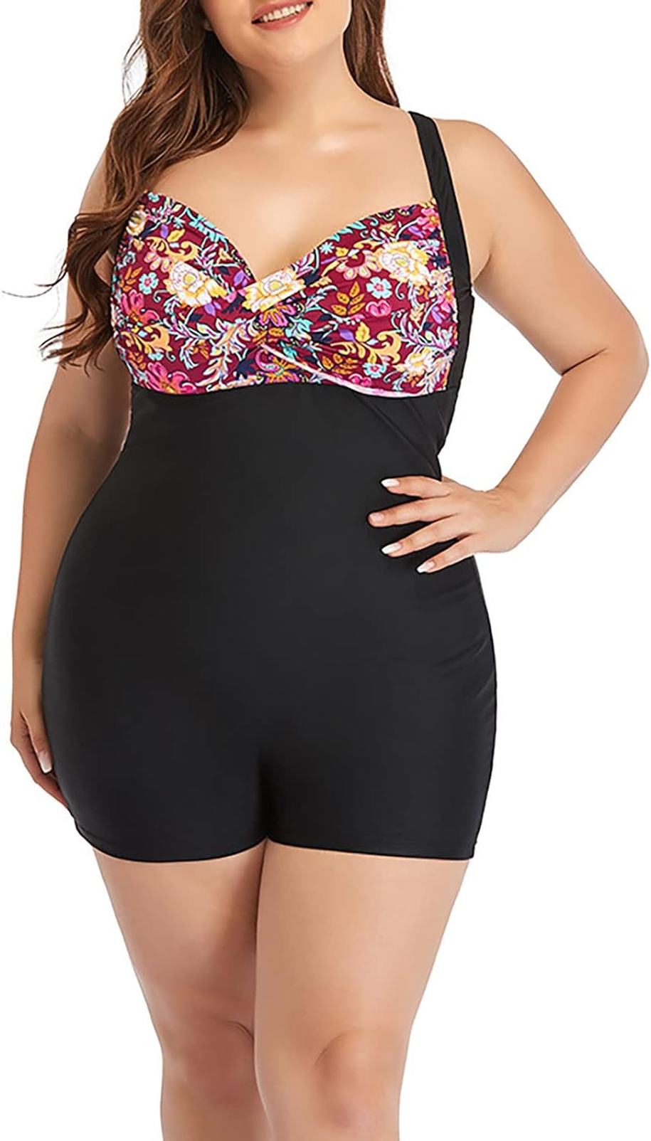 ワンピース水着 パレオ付き レディース トロピカル柄ビキニ 南国風 背中 セクシー リボンスカート マキシ 欧米風 ハワイ風 かわいい 着痩せ 体型カバー 花柄 ビーチ 女性水着