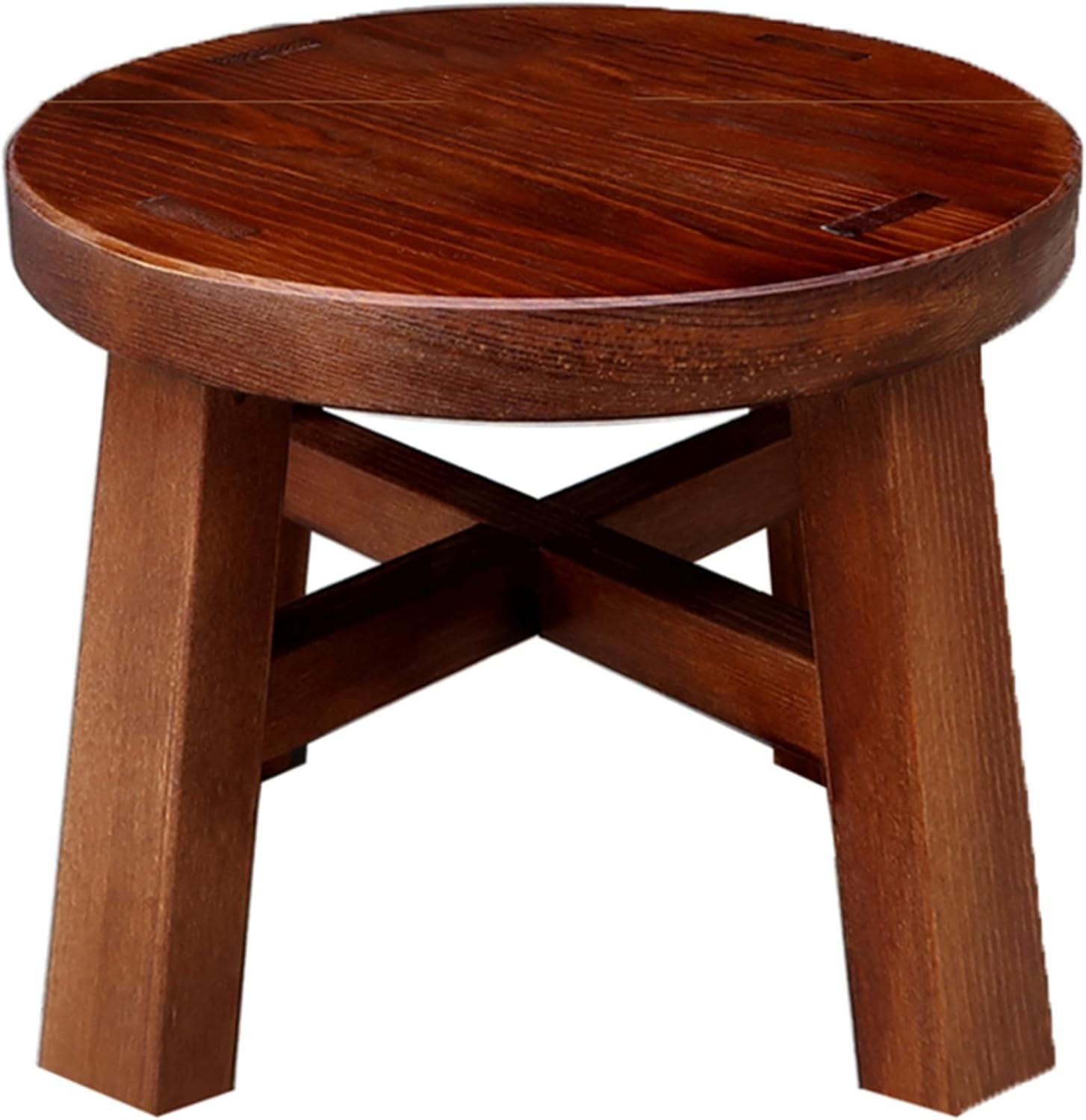 スツール 木製 靴交換スツール オットマン フットスツール ロータイプ 子供いす 作業椅子 スクエア 足..