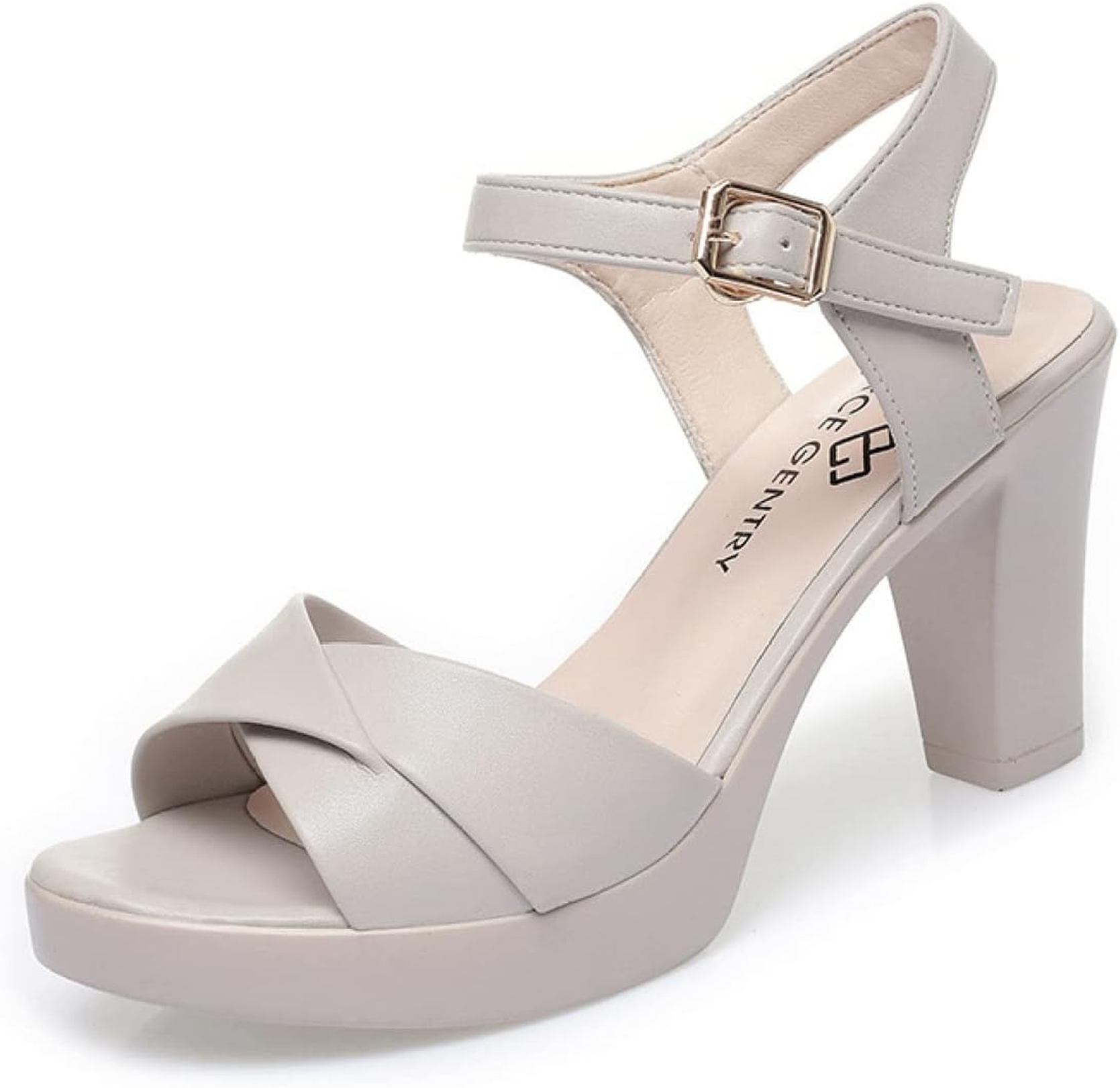 ハイヒール サンダル ストラッ ストラップレディース オフィス キャバ フォーマル美脚厚底 キャバ コスプレ 通勤 結婚式 お呼ばれ 痛くない 披露宴 太めヒール 滑り止め