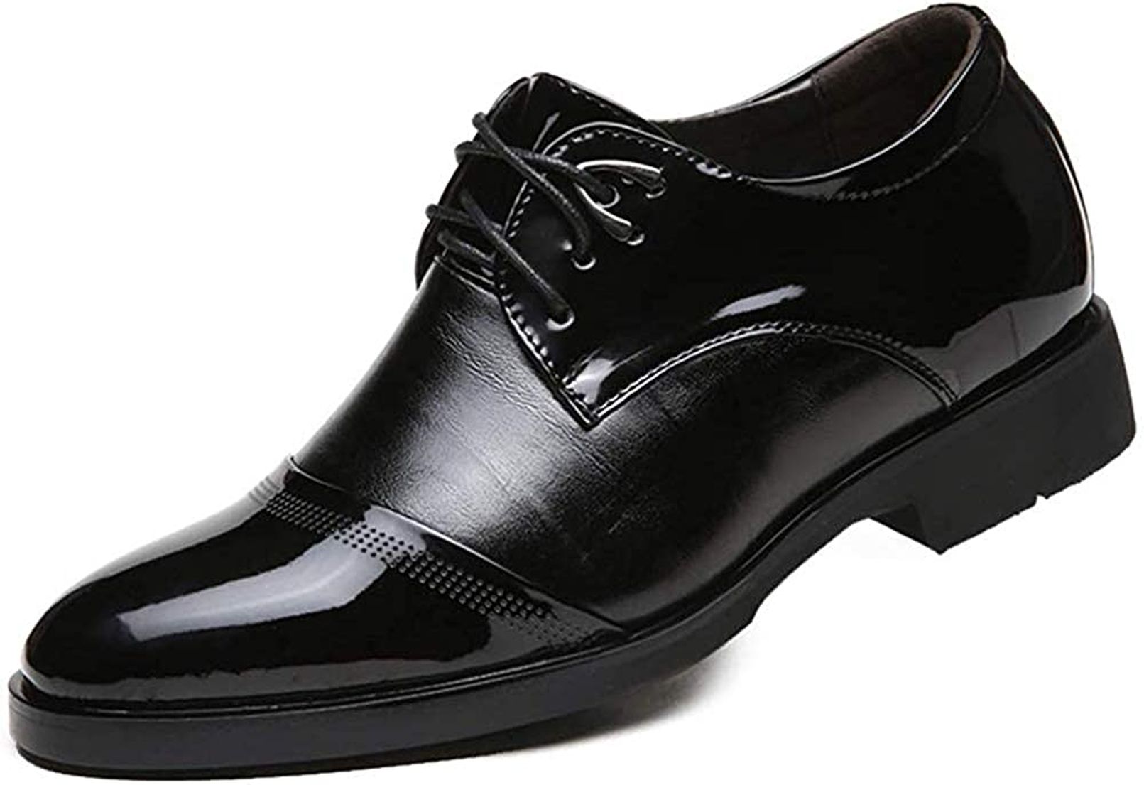 ビジネスシューズ 革靴 メンズ シークレットシューズ 6cmアップ 背が高くなる靴 レースアップ 靴 カジ..