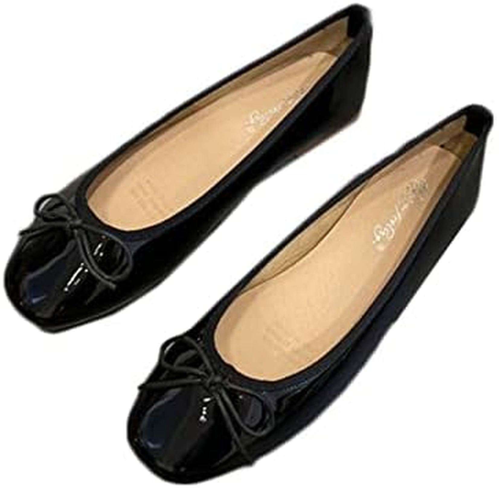 パンプス フラットシューズ 歩きやすい 春夏秋 ぺたんこ 蝶結び 可愛い レディースシューズ フラット ..