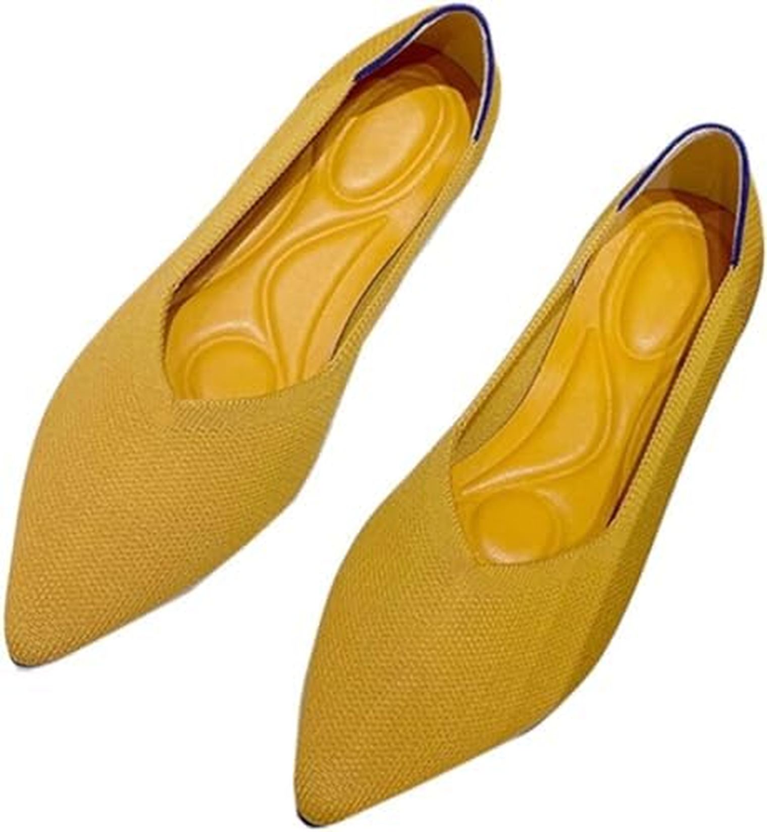 パンプス フラットシューズ ぺたんこ靴 レディース ローヒール フラットシューズ オフィス 美脚 フラット 仕事 柔らか 通勤 ニット カジュアル 通気性 ポインテッドトゥ バレエシューズ プレゼント