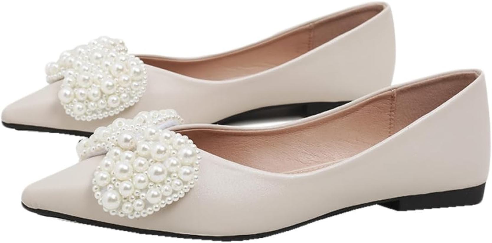 パンプス 痛くない ローヒール ぺたんこ 真珠 大きいサイズ 歩きやすい 旅行 疲れない 走れる 脱げない 立ち仕事 おしゃれ キラキラ フラットシューズ 結婚式 かわいい 履きやすい 結婚会 花嫁