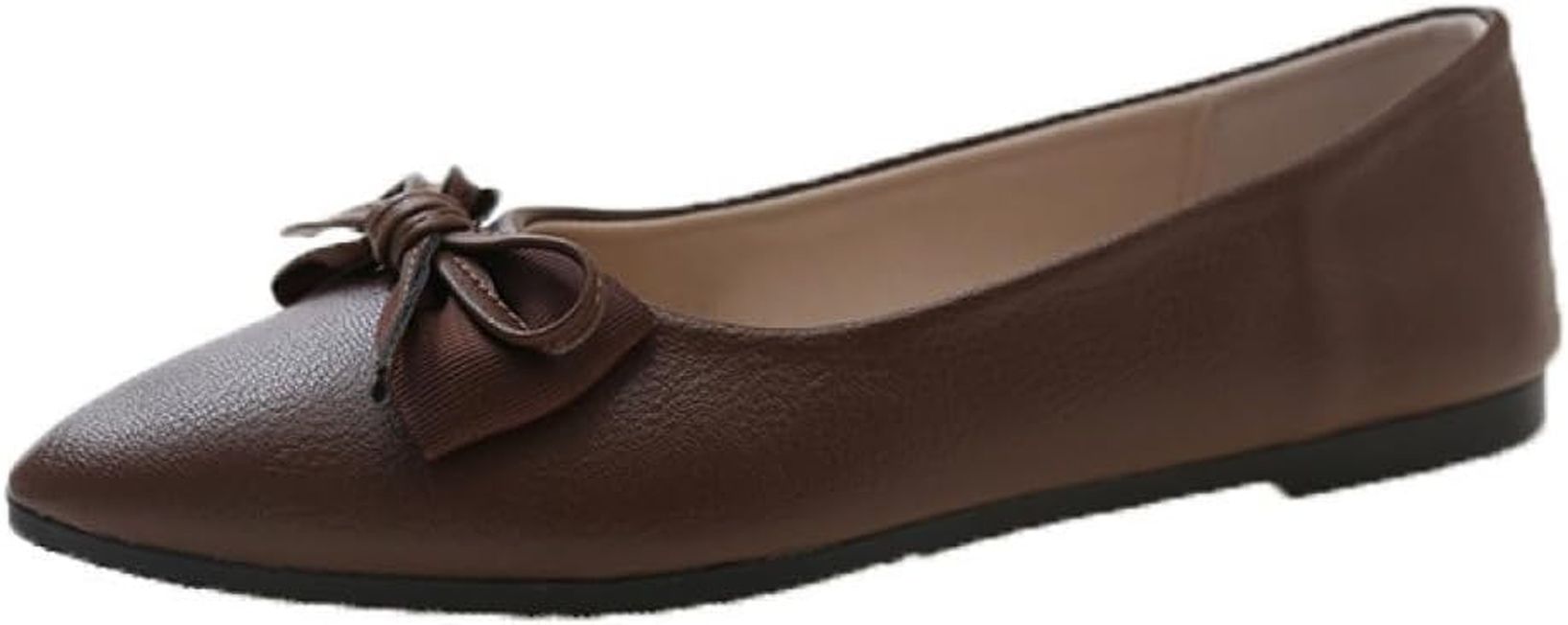 パンプス レディース フラットシューズ ぺたんこ靴 バレエシューズ 蝶結び フラット ローヒール ポインテッドトゥ 美脚 スリッポンモカシン スリッポン 歩きやすい ぺたんこ 安定感 履き心地よい フ